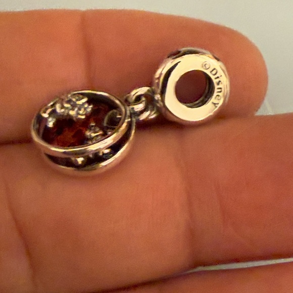 Disney Silver and Red Mickey Mouse Charm Necklace - Picture 4 of 8